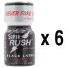 BGP Leather Cleaner Super Rush Black Label 10ml x6